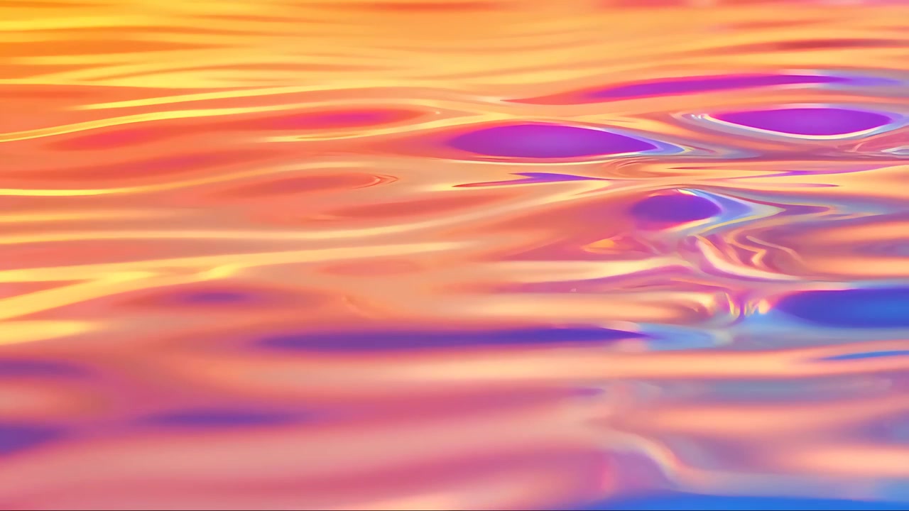 Abstract Fluid Motion Background 4K