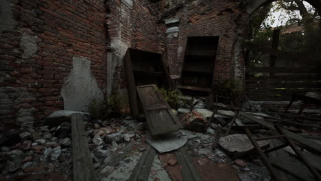 abandoned building ruins