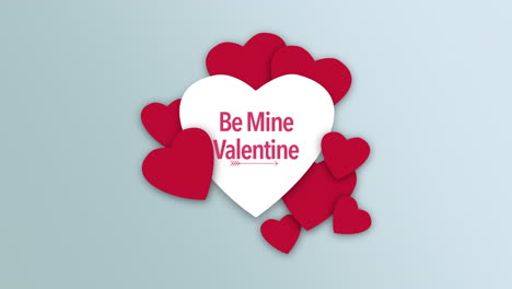 Be-Mine-Valentine-with-red-and-white-hearts-on-blue-gradient