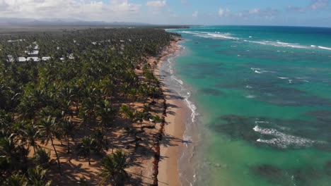 punta cana dominican republic beach aerial during the daytime