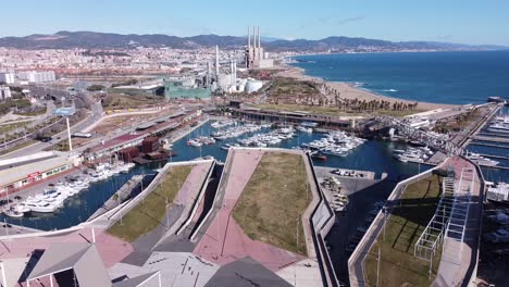 Footage-filmed-in-Barcelona-to-Port-forum-with-DJI-Mini-2-in-4k