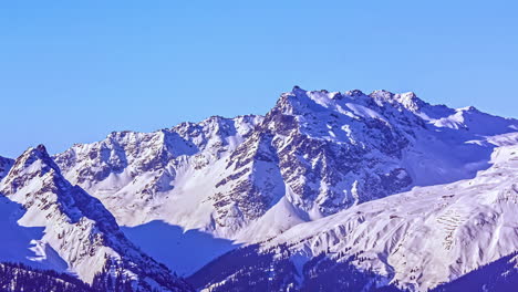 sunrise time lapse shows mountain shadow disappear