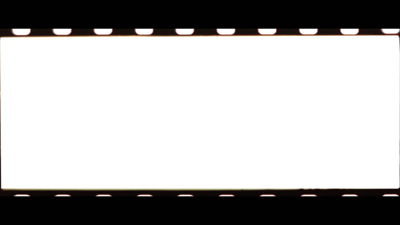 Real 35mm film anamorphic frame  overlay - clean