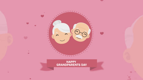 Motion-Graphic-of-Pink-background-of-happy-grandparents-with-hearts