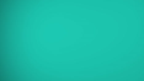 bienvenido gráfico 3d en cian