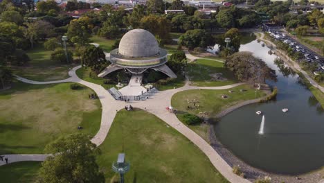 buenos aires galileo galilei planetarium museum building in city park