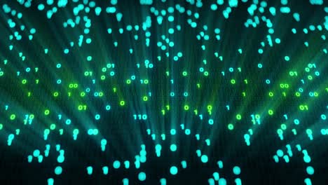 flujo de datos futurista, flujo digital. patrón dinámico con rayos de energía y luz. transferencia de datos. concepto de información. fondo tecnológico.