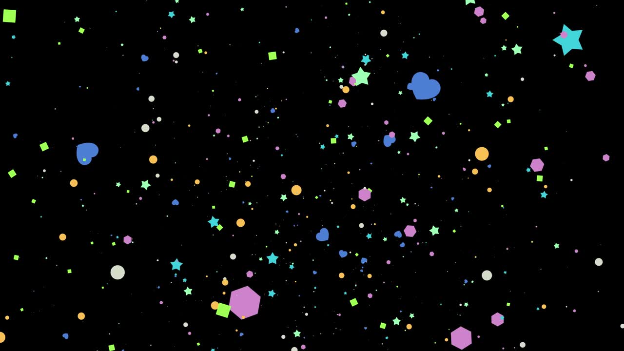 입자 팝 추상 효과 배경