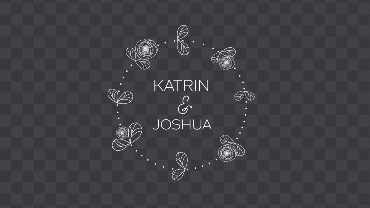 Wedding Wreath Title 10 Adobe After Effects 2023 Resolution 3840×2160