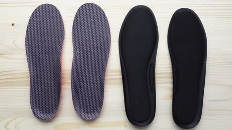 comparison of different shoe insoles