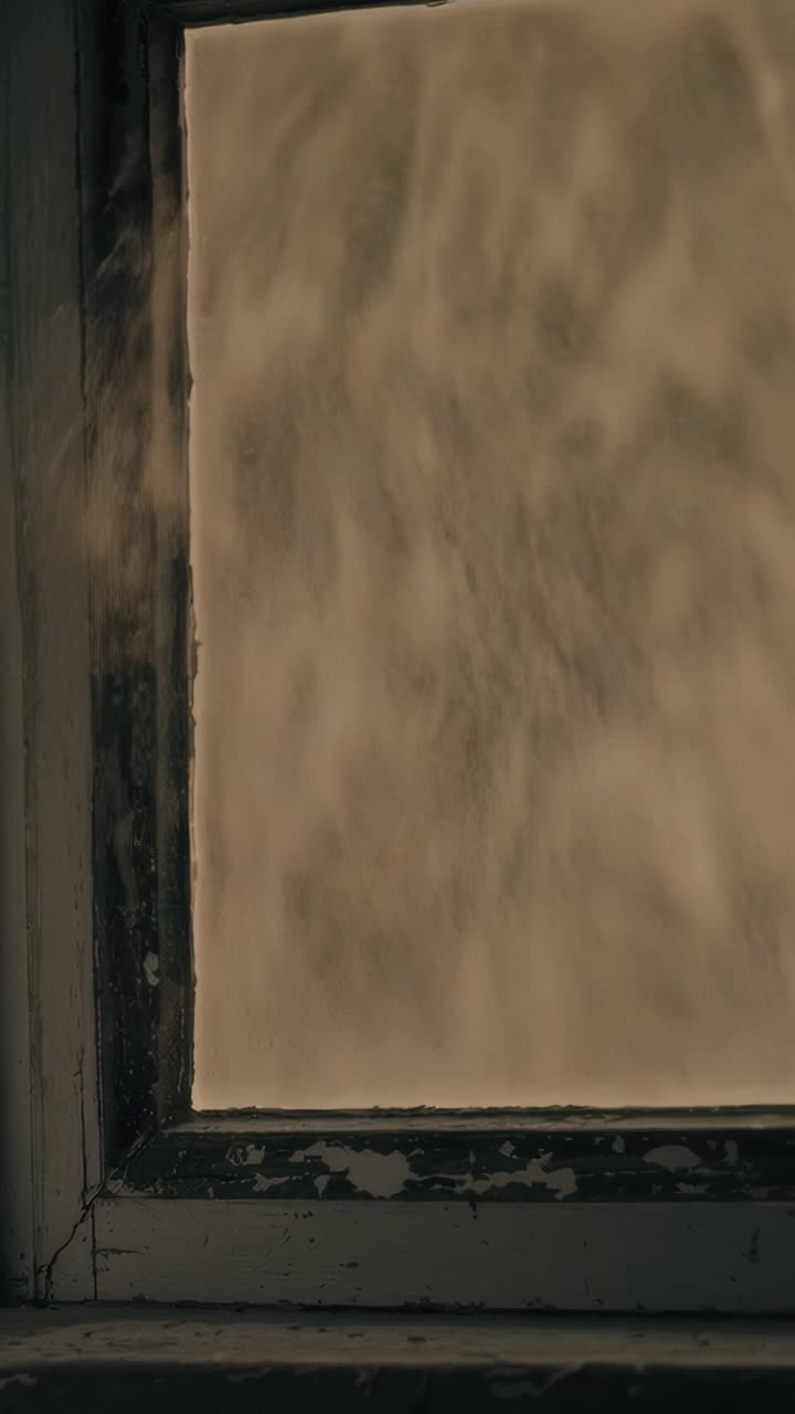 Frosted Window Detail