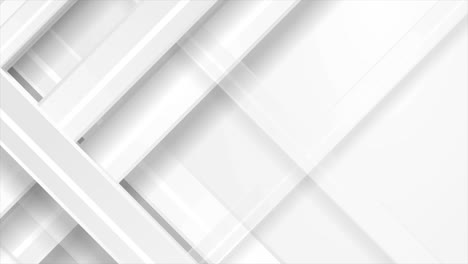rayas de papel blanco fondo de movimiento geométrico abstracto