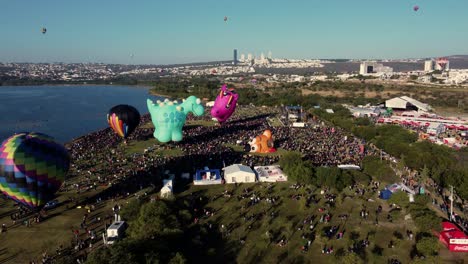 international festival of air ballons, mexico