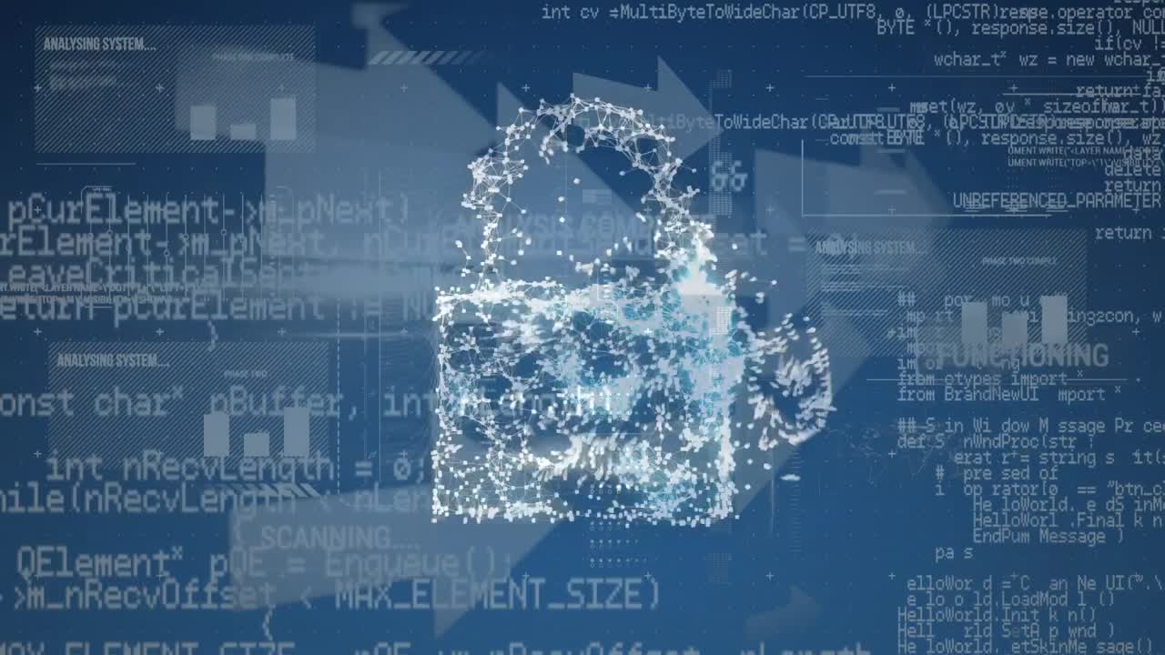 데이터 처리를 통해  ⁇ 락 아이콘의 애니메이션