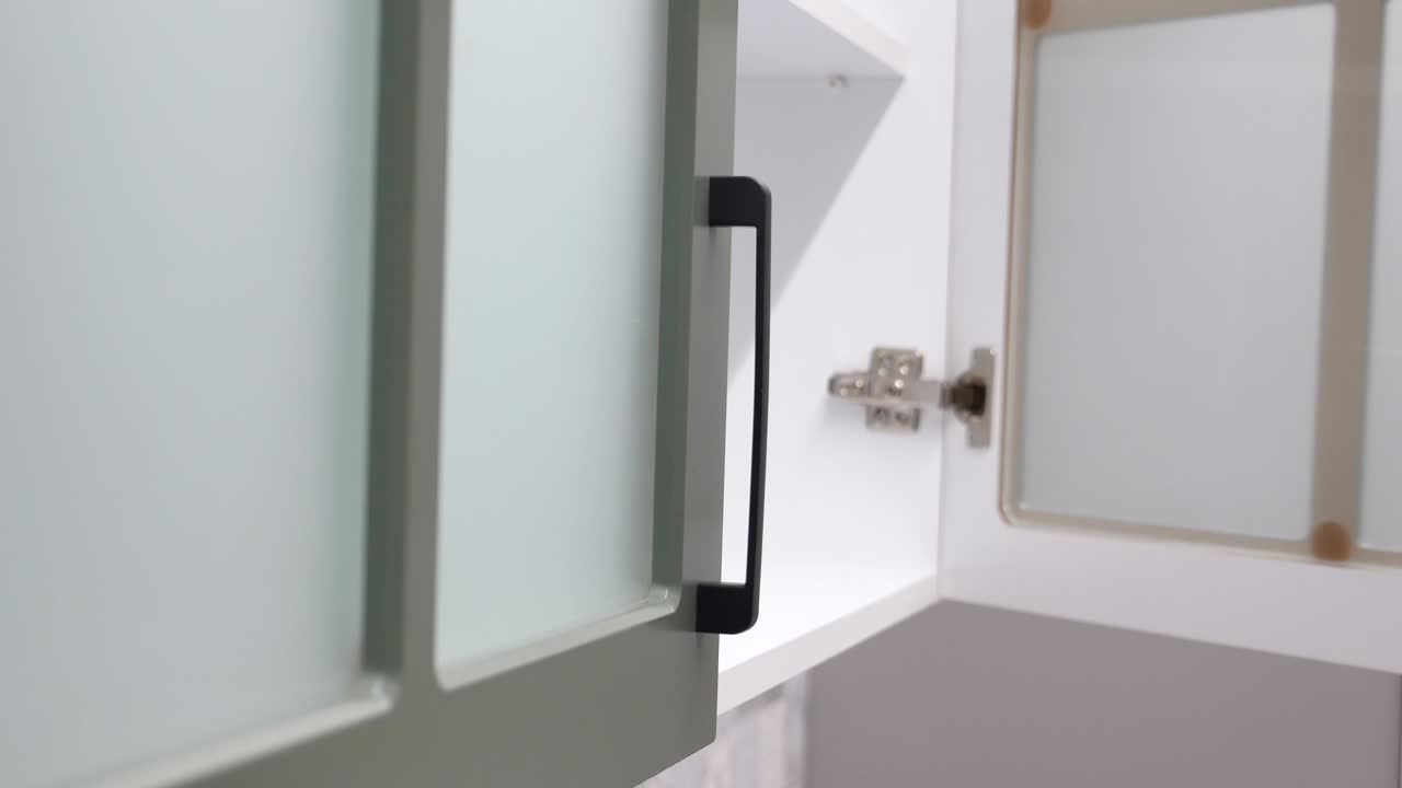 Opening Kitchen Cabinets