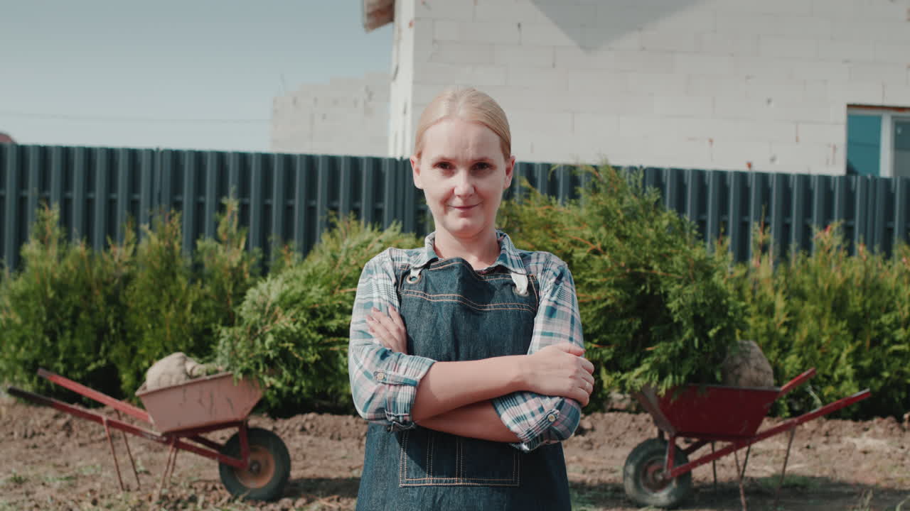 Portrait of a female landscape designer