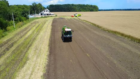 self-propelled agricultural sprayer. vinnitsa, ukraine - july 2017: self-propelled agricultural sprayer on a country field