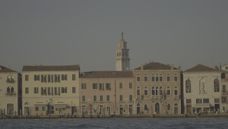 venetian waterfront buildings