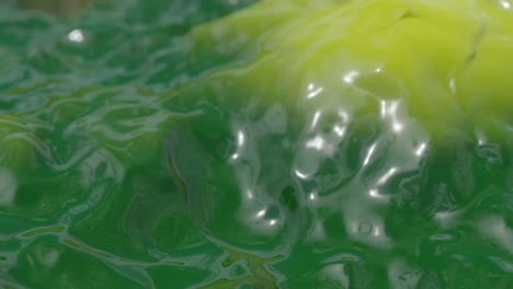 slimy semifluid, abstract colorful background, 4k loop