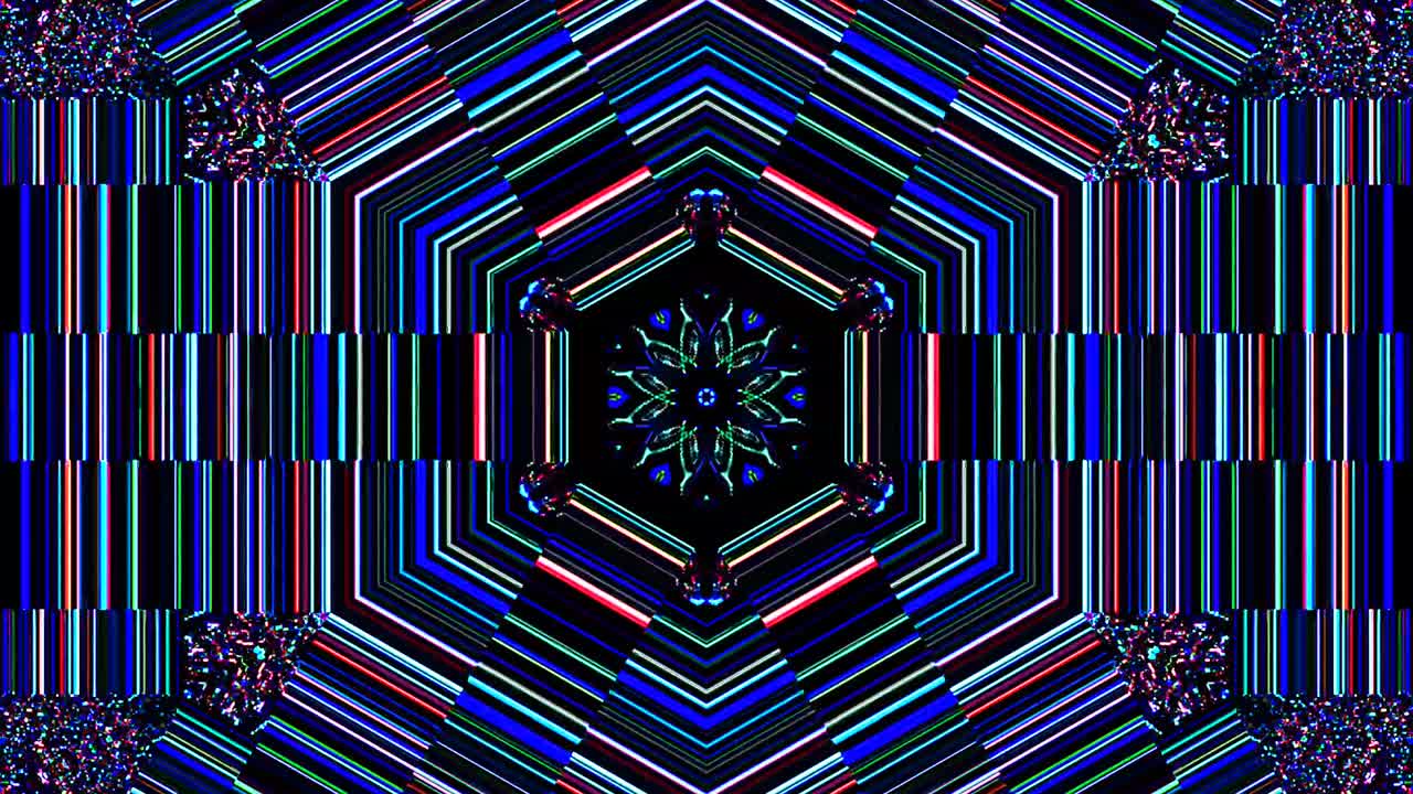 videos que brillan, brillan brillantemente que regulan movimientos sutiles con rayas de colores