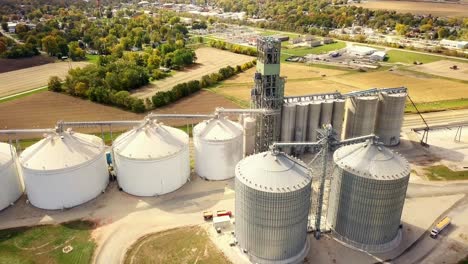 Grain-Elevator-accepting-grain-during-a-fall-harvest-day