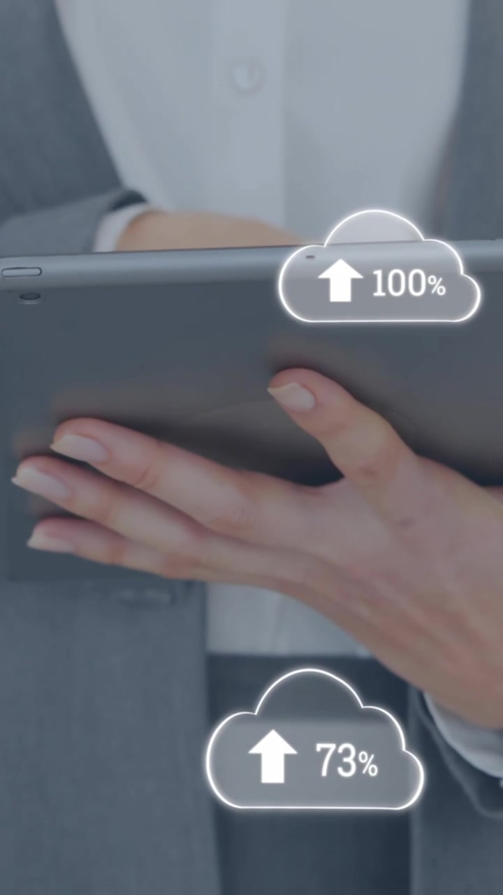 Cloud uploading using tablet 4k