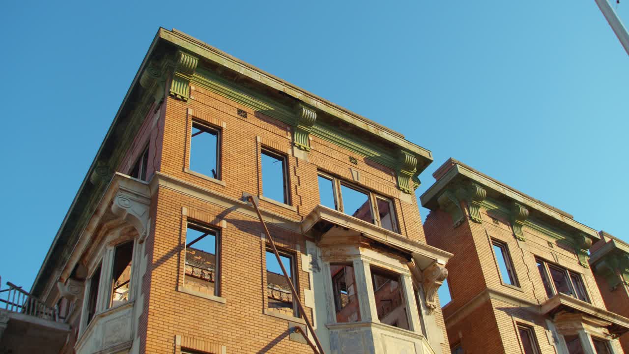 Historic Home Renovation Project in Detroit, Brickwork and Restoration
