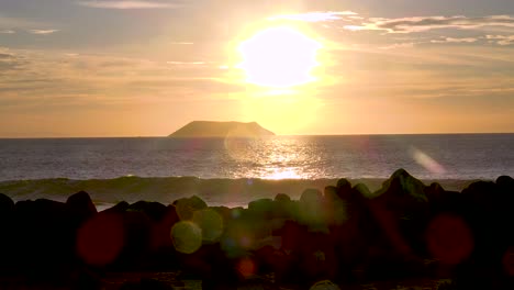 Sonnenuntergang-über-Den-Galapagos-Inseln-Ecuador