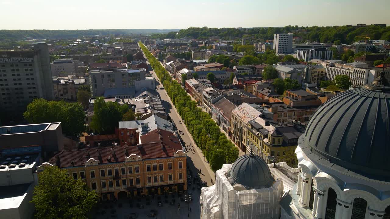 세인트 교회의 항공 샷