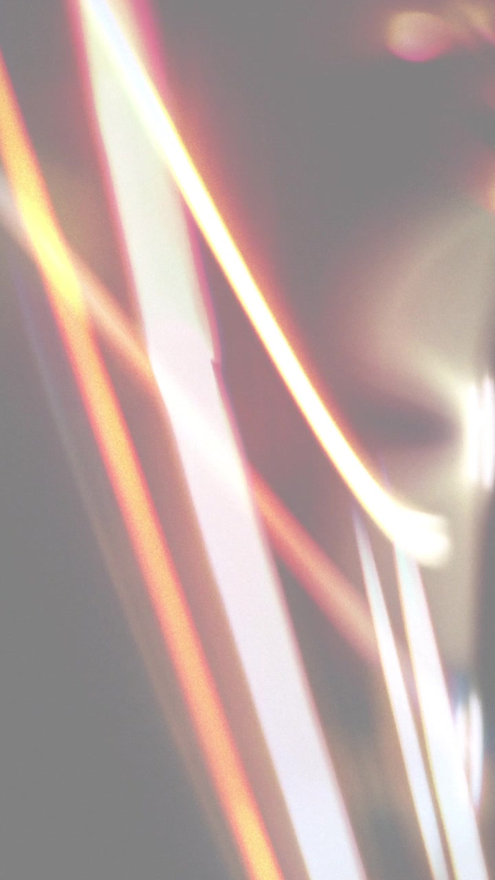 Bagliori di luce astratti e sovrapposizione di lens flare