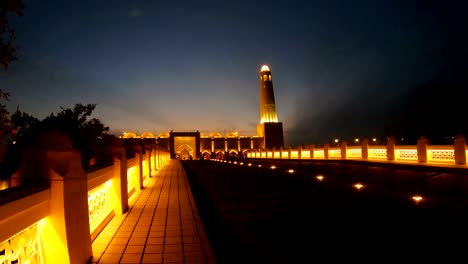 state grand mosque night