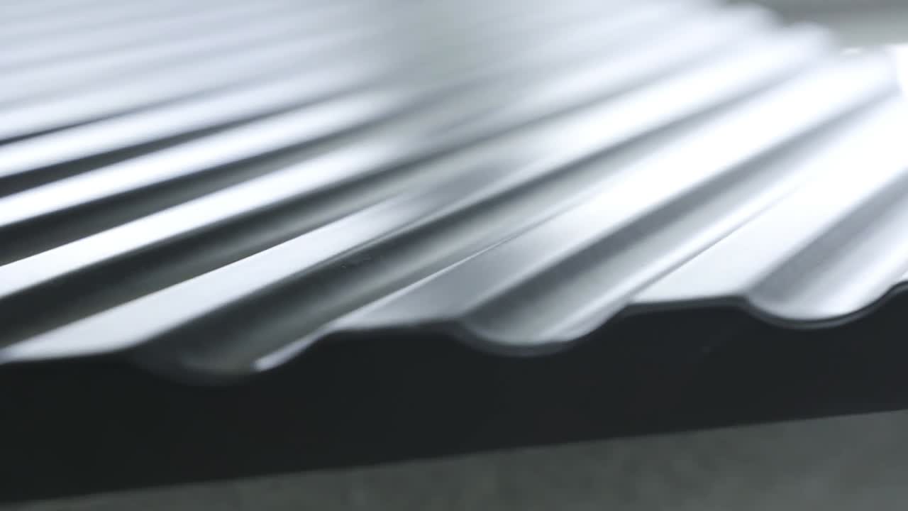 Corrugated Metal Sheet Detail