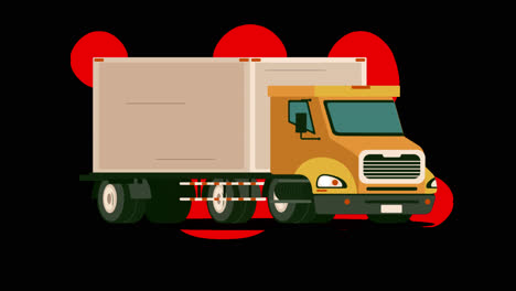 illustration of a delivery truck