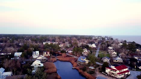 oriental-nc,-north-carolina-homes-aerial