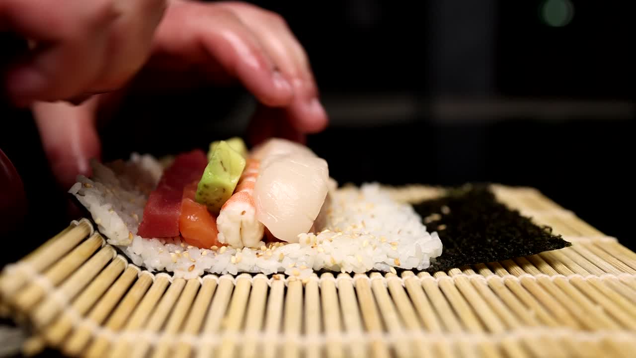 proceso de elaboración del sushi
