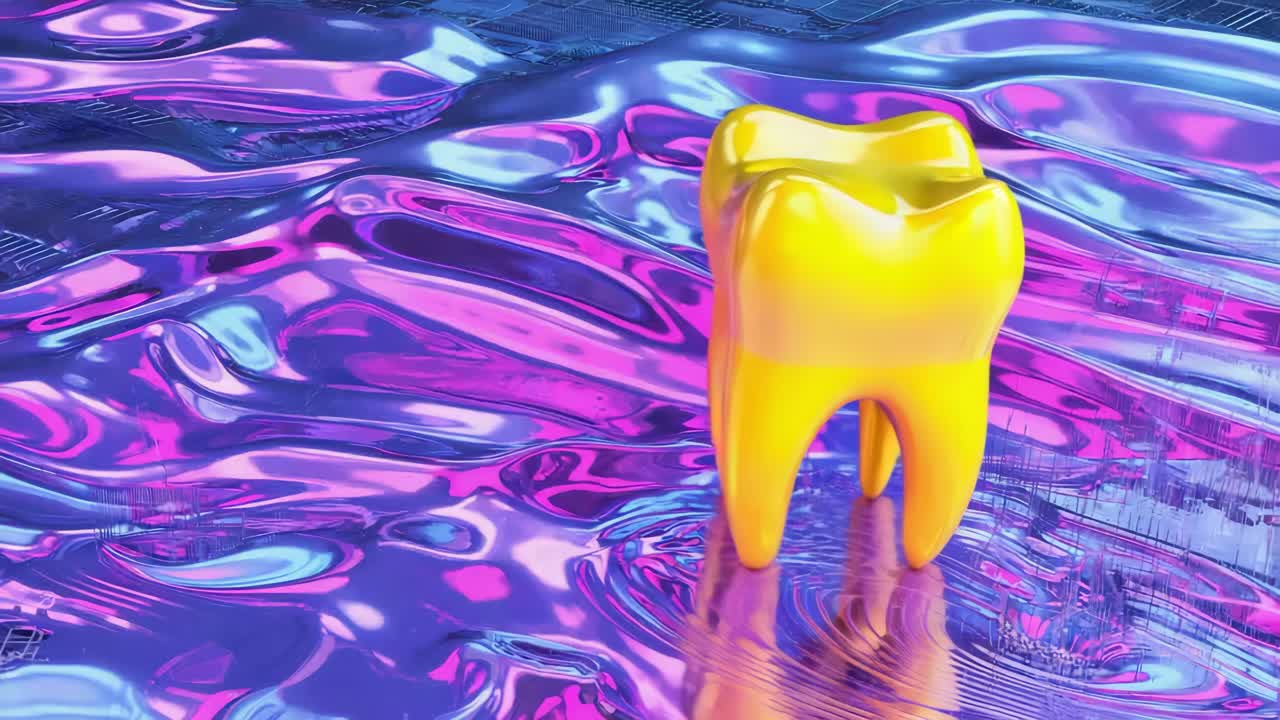 Abstract Tooth Illustration