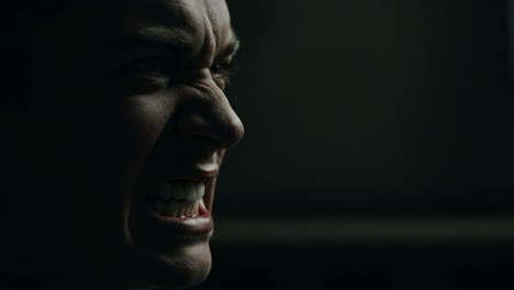 a powerful and intense emotional outburst was poignantly captured during a dramatic moment that unfolded under the night sky
