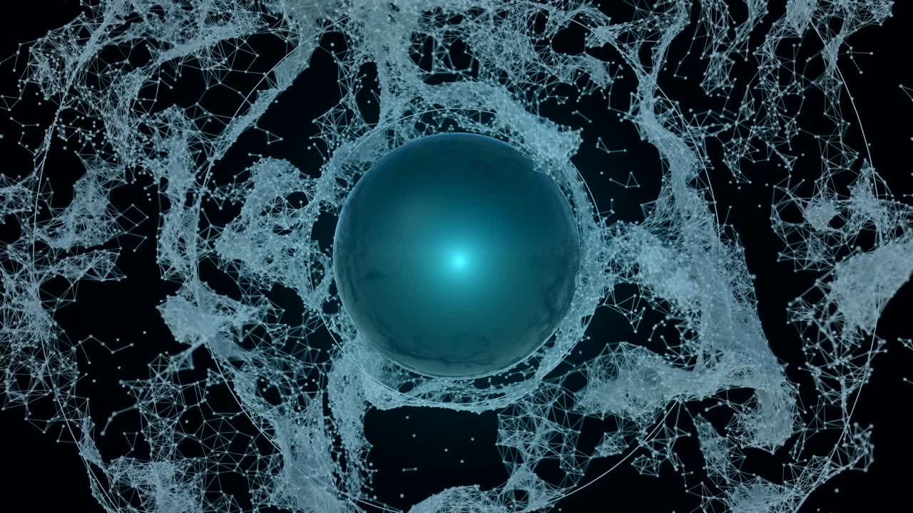 Abstract Network Mesh.