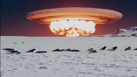 nuclear explosion over antarctica