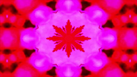el fondo de movimiento del caleidoscopio abstracto, el fondo en bucle.