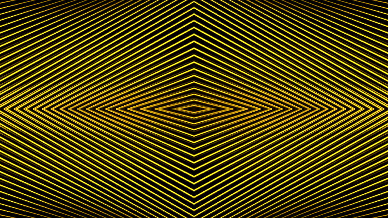 patrón geométrico dorado sobre fondo negro