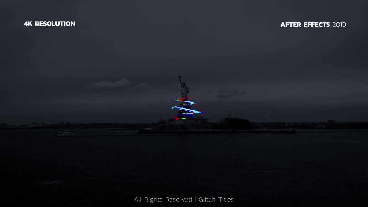 Glitch Titles for After Effects