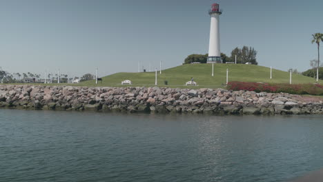 Leuchtturm-In-Long-Beach,-Ca