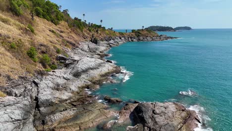 beautiful coastline and ocean in phuket, thailand