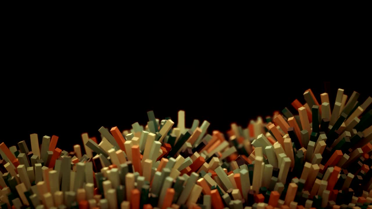 malla cúbica abstracta de 4 k.