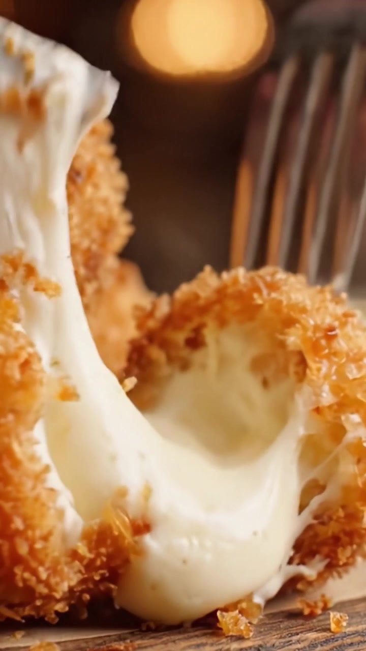 Deliciously Golden Fried Cheese Balls: An Irresistible Treat with a Crispy Coating and Melty Interior That Will Make Your Taste Buds Dance