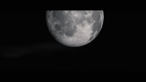 moon viewed from space