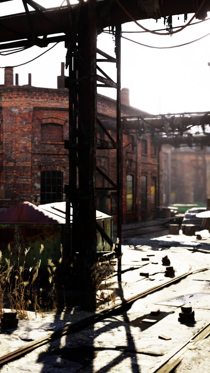 버려진 산업용 건물