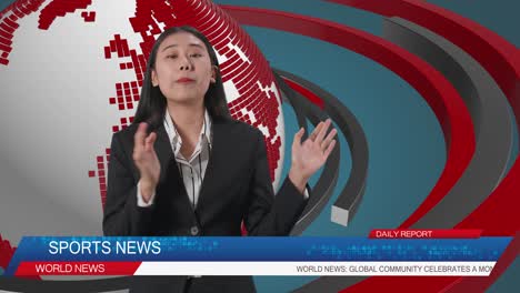 transmisión de noticias deportivas