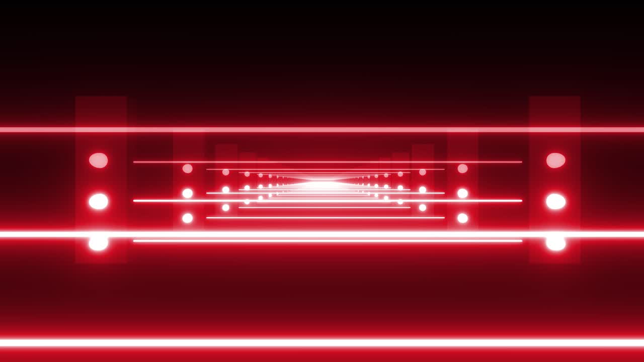 Neon Red Tunnel
